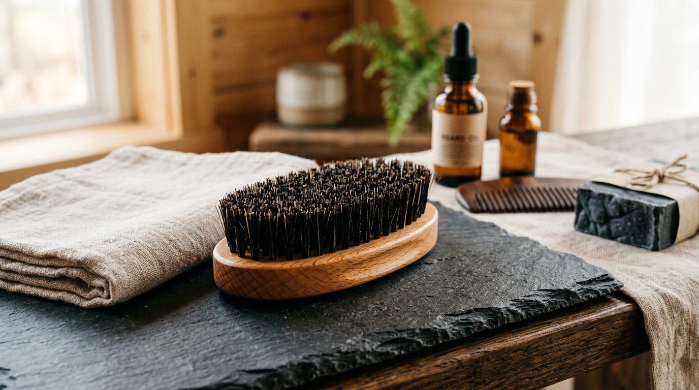 Brosse à barbe : guide de choix, bienfaits et utilisation au quotidien