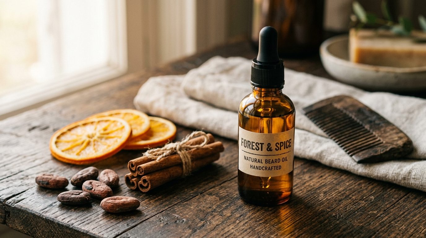 Huile à barbe Cabosse : le soin nourrissant aux notes chaudes et gourmandes